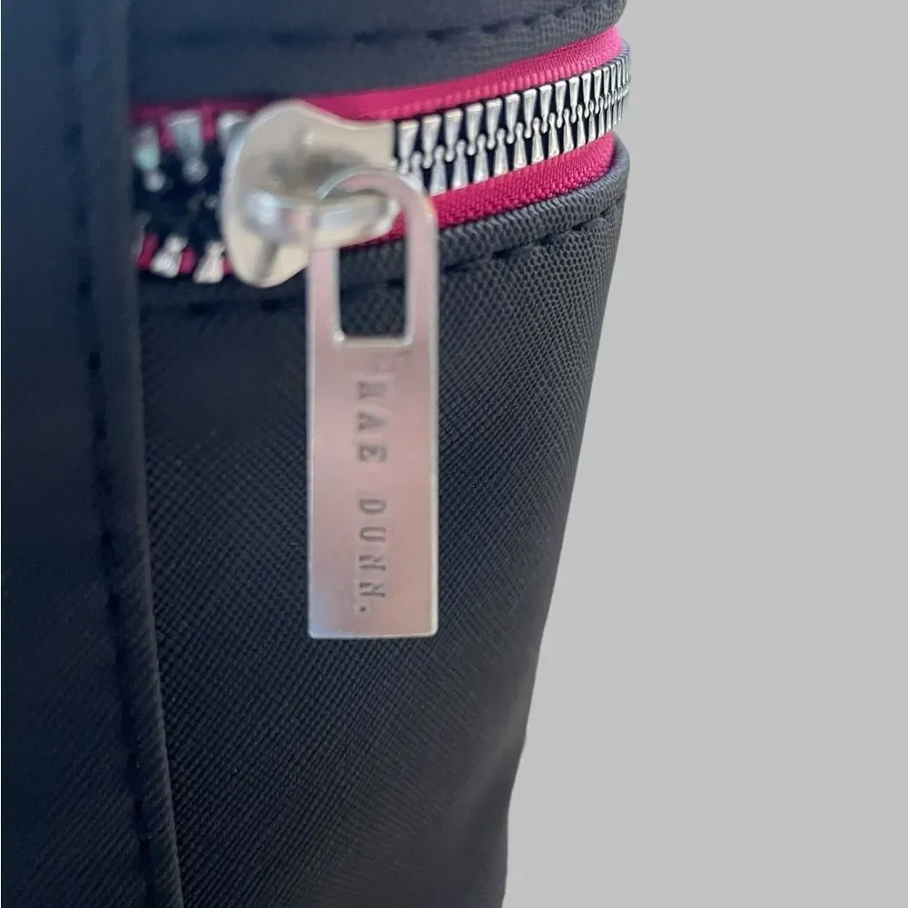 Rae Dunn Get Ready With Me Train Case Makeup Cosmetic Travel Bag NWT